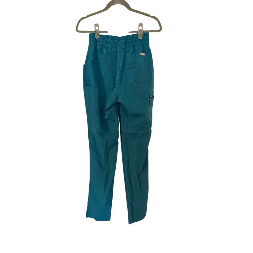 Figs Yola Caribbean Blue Size XS / Tall Nurse Scrub Bottom Medical - Picture 2 of 6